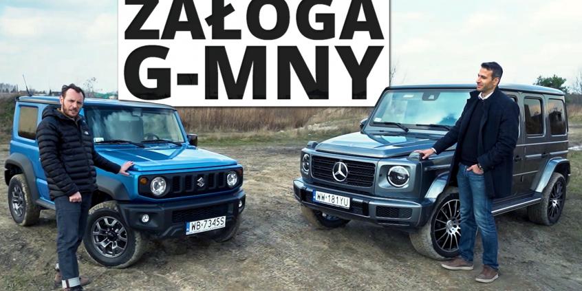 Mercedes Benz Klasy G Vs Suzuki Jimny Duzy Kontra Maly Filmy Autocentrum Pl