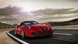 Alfa Romeo 4C Spider (2015) - wersja europejska - widok z przodu