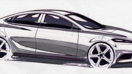 Ford Mondeo V Liftback - szkic auta