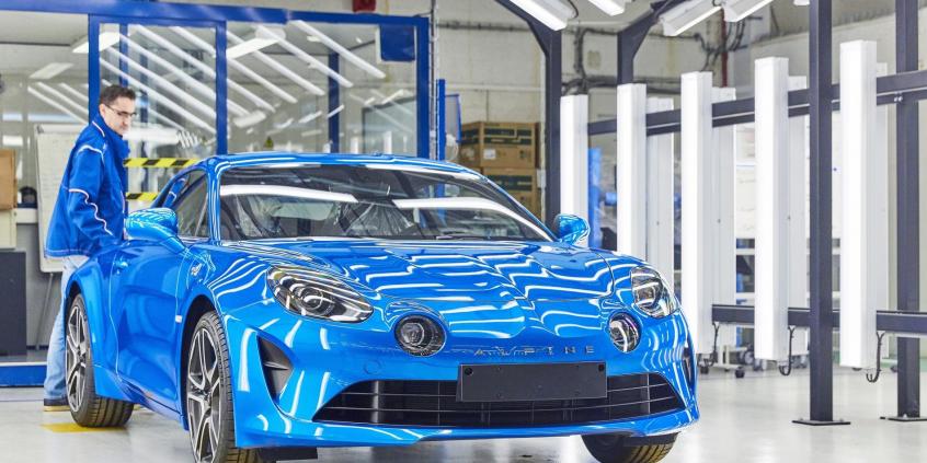 Linia produkcyjna Alpine A110 zainaugurowana