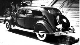 Chrysler Airflow Imperial - widok z tyłu