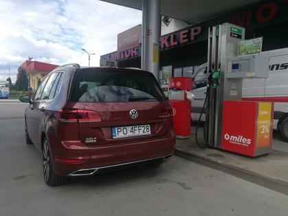 #vw #golf #slovakiaring #ostatnie #tankowanie #przedgranicą #circlek