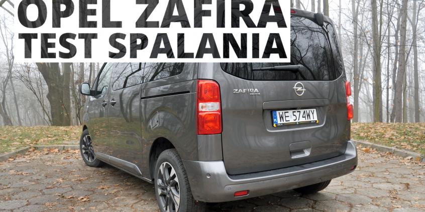 Opel Zafira 2.0 Diesel 177 KM (AT) - pomiar zużycia paliwa