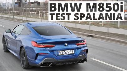 BMW M850i 4.4 530 KM (AT) - pomiar zużycia paliwa