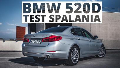 BMW 520d 2.0 Diesel 190 KM (AT) - pomiar zużycia paliwa