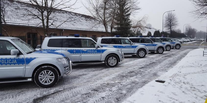 Mitsubishi Pajero wybrane przez małopolską policję