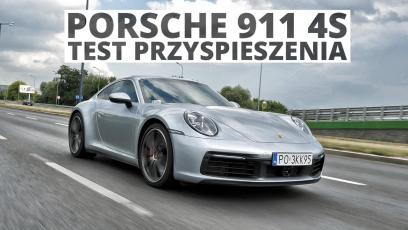 Porsche 911 Carrera 4S 3.0 450 KM (AT) - przyspieszenie 0-100 km/h