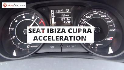Seat Ibiza Cupra 1,4 TSI 180 PS - on wet - acceleration 0-100 km/h