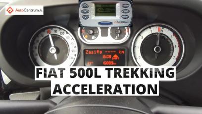 Fiat 500L Trekking 1.6 MultiJet II 105 KM - acceleration 0-100 km/h