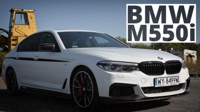 BMW M550i 4.4 V8 462 KM, 2017 - test AutoCentrum.pl