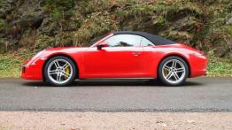 Porsche 911 991 Carrera 4S Cabrio 3.8 400KM - galeria redakcyjna - lewy bok