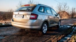 Skoda Fabia III Combi 1.0 MPI 75KM - galeria redakcyjna - widok z tyłu