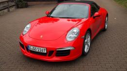 Porsche 911 991 Carrera 4S Cabrio 3.8 400KM - galeria redakcyjna - widok z przodu