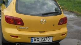 Mazda 3 2.0 (150 KM) Active - widok z tyłu