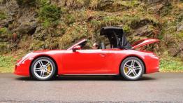 Porsche 911 991 Carrera 4S Cabrio 3.8 400KM - galeria redakcyjna - lewy bok