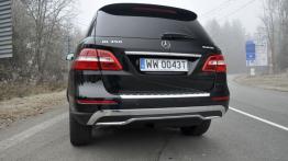 Mercedes Klasa M W166 350 BlueTEC 4MATIC 258KM - galeria redakcyjna - widok z tyłu