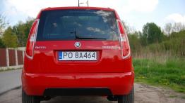 Skoda Roomster Facelifting 1.2 TSI - galeria redakcyjna - widok z tyłu