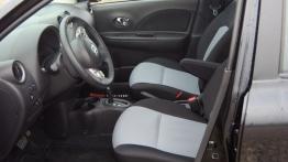 Nissan Micra IV Hatchback 5d  KM - galeria redakcyjna - widok ogólny wnętrza z przodu