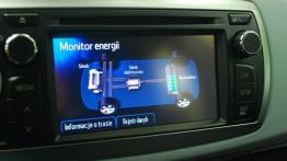 Toyota Yaris Hybrid Yaris Hybrid Hybrid 100KM - galeria redakcyjna - radio/cd/panel lcd