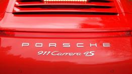 Porsche 911 991 Carrera 4S Cabrio 3.8 400KM - galeria redakcyjna - emblemat