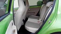 Skoda Citigo Hatchback 5d 1.0 75KM - galeria redakcyjna - tylna kanapa