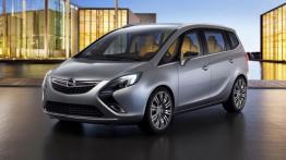 Opel Zafira Tourer Concept - przód - reflektory włączone