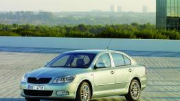 Skoda Octavia II Hatchback Facelifting - widok z przodu