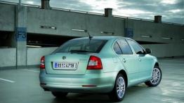 Skoda Octavia II Hatchback Facelifting - widok z tyłu