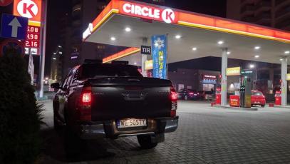 #Toyota #Hilux #CircleK #tankowanie