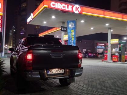 #Toyota #Hilux #CircleK #tankowanie