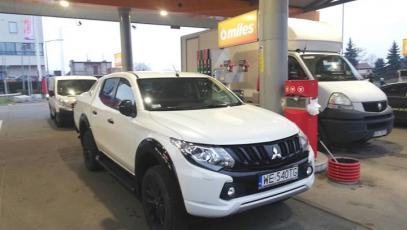 #Mitsubishi #L200 #CircleK #tankowanie