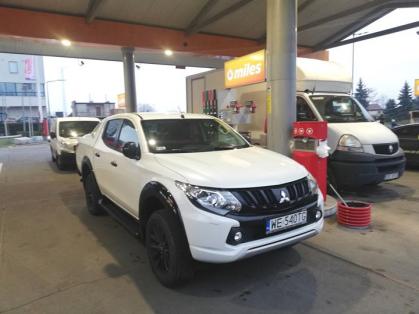 #Mitsubishi #L200 #CircleK #tankowanie