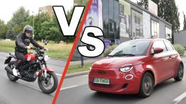 Yamaha XSR 125 vs Fiat 500e – wyścig z niespodzianką