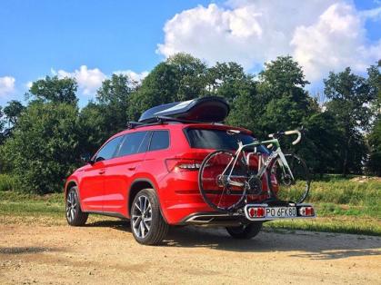 #skoda #welovecycling #kodiaq #cycling #tdf #red #redcar #suv #test #adventure #skodacyclingadventure