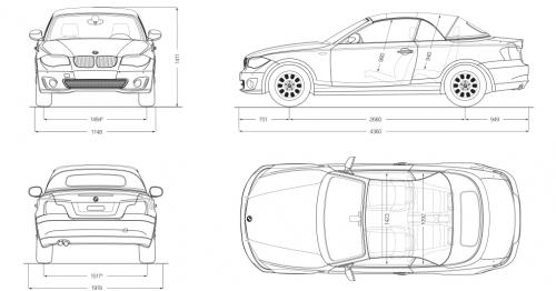 BMW Seria 1 E81/E87 Cabrio E88 • Dane techniczne •