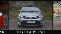 Bitwa o rodzinę, czyli starcie trzech minivanów - Toyota Verso