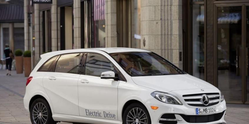 Mercedes klasy B Electric Drive (2014) - wersja europejska