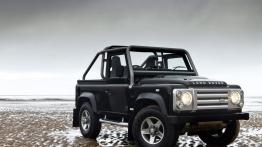 Land Rover Defender III Pick Up - widok z przodu