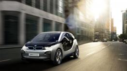 BMW i3 Concept - przód - reflektory włączone