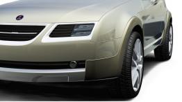 Saab 9-3x Concept - lewy przedni reflektor - wyłączony