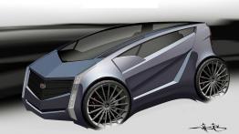 Cadillac Urban Luxury Concept - szkice - schematy - inne ujęcie