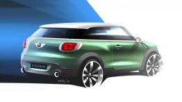 Mini Paceman Concept - szkic auta