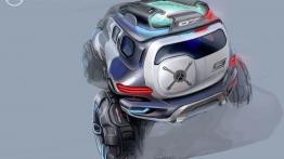 Mercedes Ener-G-Force Concept - szkic auta