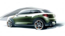 Mini Paceman Concept - szkic auta