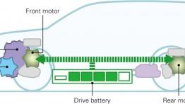 Mitsubishi PX-MiEV II Concept - schemat konstrukcyjny auta