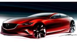 Mazda Takeri Concept - szkic auta