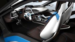 BMW i8 Concept - widok ogólny wnętrza z przodu