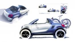 Smart for-us Concept - szkic auta