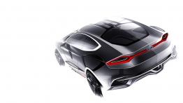 Ford Evos Concept - szkic auta