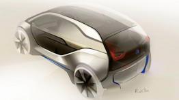 BMW i3 Concept - szkic auta